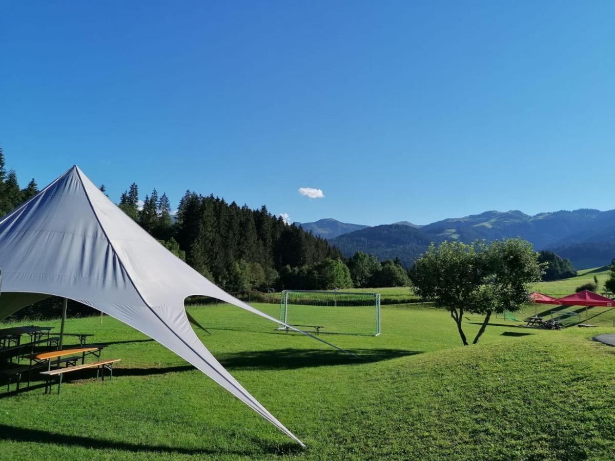Jugendhotel Angerhof Oberau Exterior foto